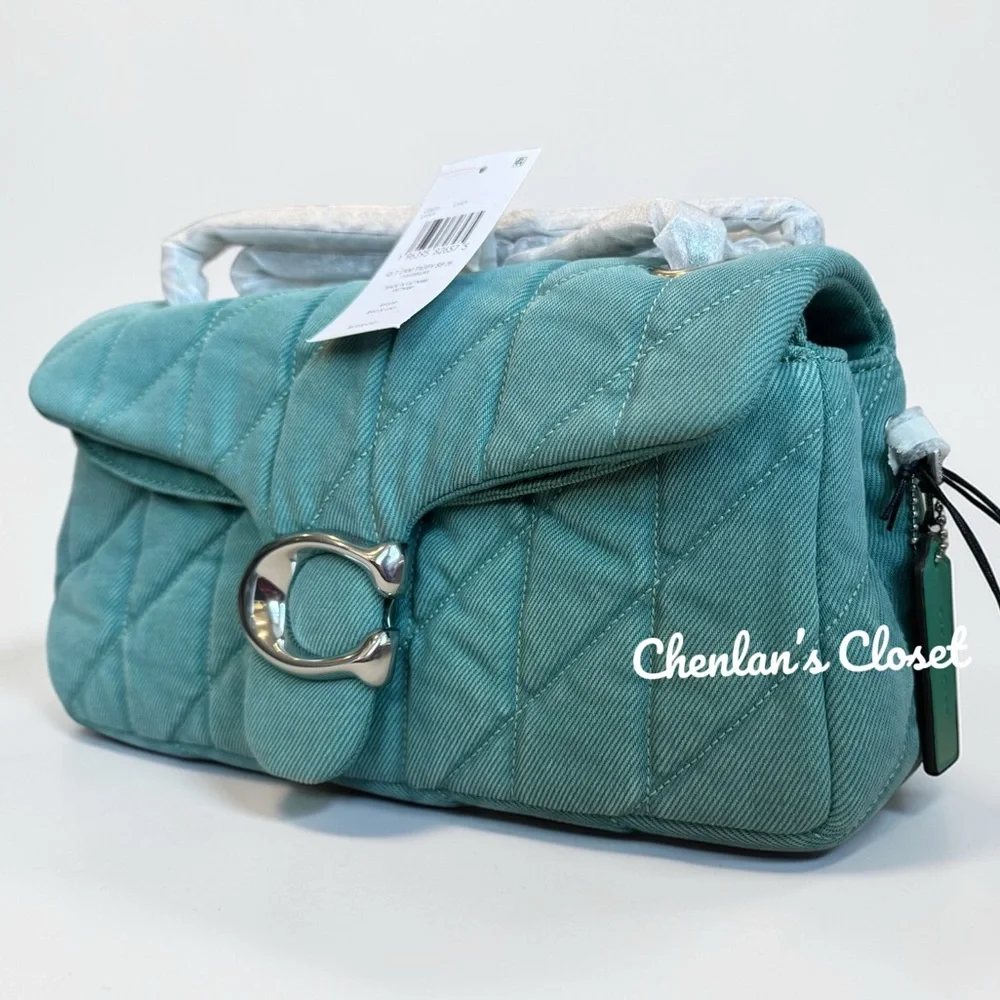 NWT Coach Denim Tabby Quilted 26 Convertible Shoulder Bag - Picture 2 of 16